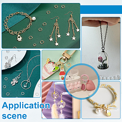 60Pcs 3 Colors Brass Open Jump Rings&nbsp;KK-PH0013-10