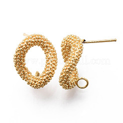 Brass Stud Earrings Findings&nbsp;X-KK-R116-012-NF