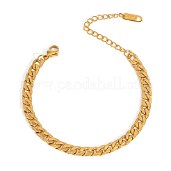 5.4MM Stainless Steel Curb Chain Bracelets for Unisex&nbsp;OZ3684-4