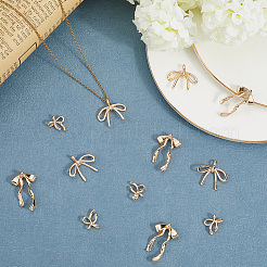 12Pcs 3 Styles Brass Pendants&nbsp;KK-BBC0020-27