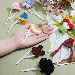 8Pcs 8 Styles Polyester Doll Hat&nbsp;DIY-SC0033-54A