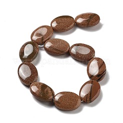 Synthetic Goldstone Beads Strands&nbsp;G-P528-M05-01