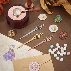 3Pcs 3 Colors Stainless Steel Sealing Wax Mixing Stirrers&nbsp;STAS-UN0040-10