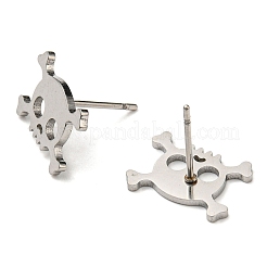 Non-Tarnish 304 Stainless Steel Stud Earrings&nbsp;EJEW-F322-01P