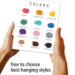 Rectangle with Face Pattern Paper&nbsp;DIY-WH0349-119-047