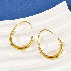 304 Stainless Steel Teardrop Dangle Earrings&nbsp;EJEW-S272-05G