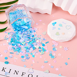 100G Plastic Sequins Beads&nbsp;PVC-TA0001-04B
