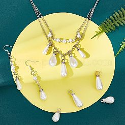 84pcs 7 style ABS Plastic Imitation Pearl Pendants&nbsp;KY-CA0001-23