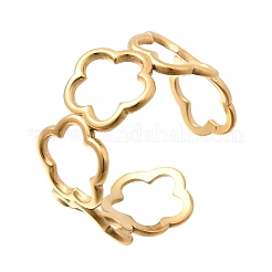 304 Stainless Steel Cuff Open Rings&nbsp;SA-CBA383B-02G