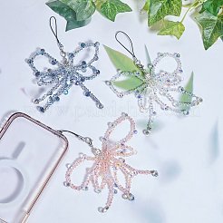 1Pc Glass Mobile Straps&nbsp;HJEW-SZ0001-59A