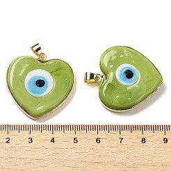 Handmade Evil Eye Lampwork Pendants&nbsp;LAMP-Q034-01