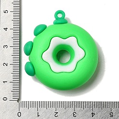 Donut PVC Plastic Cartoon Pendants&nbsp;PVC-G005-04B