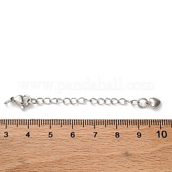 Brass Ends with Chain&nbsp;KK-C071-16A-P