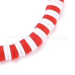 Elegant Christmas Handmade Polymer Clay Heishi Beaded Stretch Bracelets&nbsp;MV9996-21