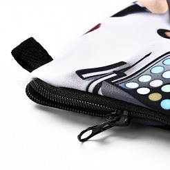 Polyester Tarp Zip Cosmetic Pouches&nbsp;ABAG-G010-01A