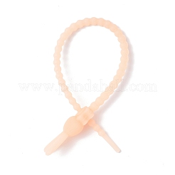 Luminous Silicone Cable Zip Ties&nbsp;AJEW-P104-01B