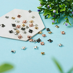 100Pcs 5 Color Stainless Steel Pendants&nbsp;STAS-BT0001-14