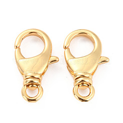 Brass Lobster Claw Clasps&nbsp;KK-D065-01G