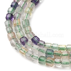 Natural Fluorite Beads Strands&nbsp;G-B142-C05-2x2mm