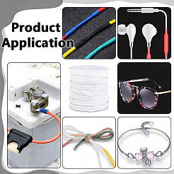 1 Roll PE Heat Shrink Tubing&nbsp;DIY-BC0017-67B-01