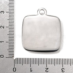 304 Stainless Steel & Natural Paua Shell Pendants&nbsp;SH-CBA7184-01G-P