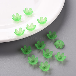 Frosted Acrylic Bead Caps&nbsp;MACR-S371-07A-734