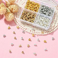 400Pcs 4 Colors Iron Bullet Ear Nuts&nbsp;IFIN-YW0003-32