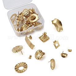 304 Stainless Steel Stud Earring Findings&nbsp;STAS-TA0004-29