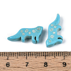 Dyed Synthetic Turquoise Beads Strands&nbsp;TURQ-T004-17B