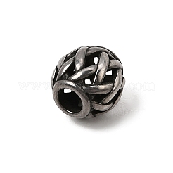 316 Surgical Stainless Steel European Beads&nbsp;SA-CBA1C2C-03AS