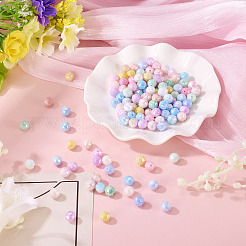 135Pcs 9 Colors Anti-Tarnish Electroplate Glass Beads Strands&nbsp;GLAA-TA0003-61