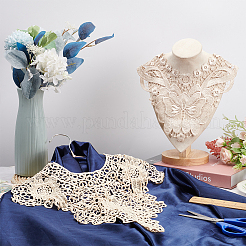2Pcs 2 Styles Polyester Computerized Embroidery Collar&nbsp;DIY-BC0006-62