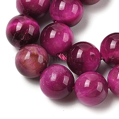 Grade AB Natural Tiger Eye Beads Strands&nbsp;LS-G-B133-A02-8MM-05