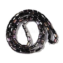 Electroplate Glass Beads Strands&nbsp;GLAA-Q101-02A-HP04