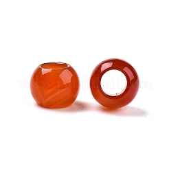 Dyed Natural Carnelian Beads&nbsp;G-T092-10mm-04