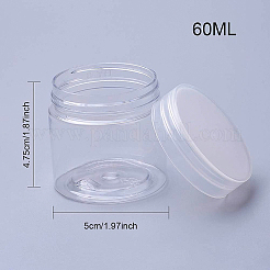 Transparent Plastic Bead Containers&nbsp;LS-CON-WH0068-21