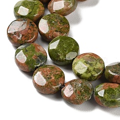 Natural Unakite Beads Strands&nbsp;G-K357-B04-01