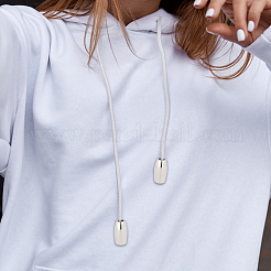 60Pcs 3 Colors Zinc Alloy Cord Ends&nbsp;FIND-GO0002-86A