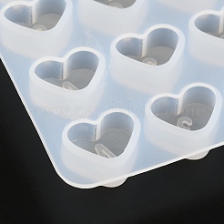 2Pcs Heart Parking Sign Car Number Plate Silicone Molds Sets&nbsp;DIY-P019-13