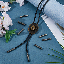 10Pcs Retro Zinc Alloy Cord Ends&nbsp;FIND-FH0017-97AS