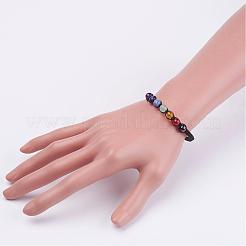 Natural Gemstone Beads Braided Bracelets&nbsp;BJEW-JB02949