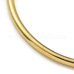 7Pcs PVD Vacuum Plating 202 Stainless Steel Plain Ring Bangle Sets&nbsp;BJEW-M317-16D-G