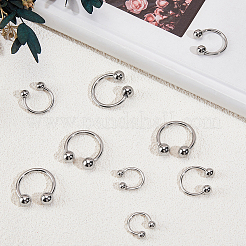 12Pcs 3 Styles Alloy Horseshoe Buckle&nbsp;FIND-GF0008-91P