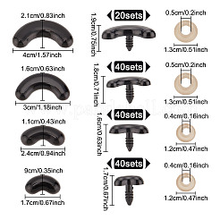 4 Styles Resin & Acrylic Craft Nose&nbsp;FIND-AN0001-39