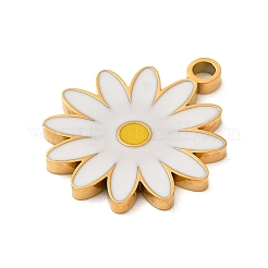 Ion Plating(IP) 304 Stainless Steel Enamel Pendants&nbsp;STAS-Q301-09G