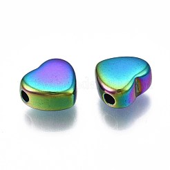 Rack Plating Rainbow Color 304 Stainless Steel Beads&nbsp;STAS-S119-084