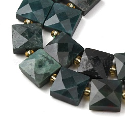 Natural Moss Agate Beads Strands&nbsp;G-F839-A24-01