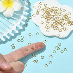 SHEGRACE 30G Brass Open Jump Rings&nbsp;XGRPCN712-241G