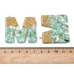 Transparent Epoxy Resin Pendants&nbsp;CRES-YW0002-13M