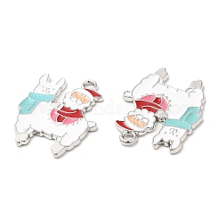Christmas Alloy Enamel Pendants&nbsp;ENAM-K069-21E-P